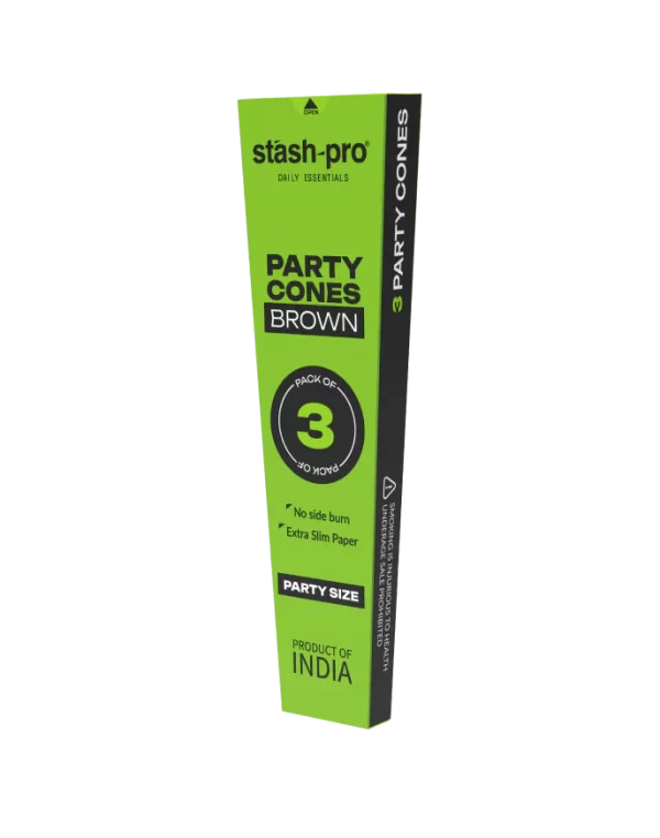 Stash-pro Party Brown Pre-Rolled Cones | Stash Pro – House Party Edition