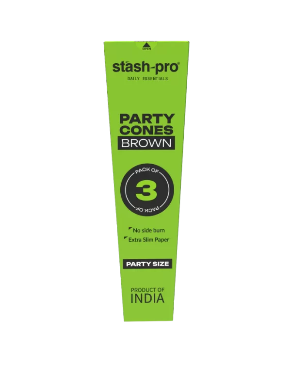 Stash-pro Party Brown Pre-Rolled Cones | Stash Pro – House Party Edition